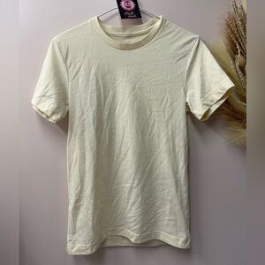 George Soft Yellow Short Sleeve Tee